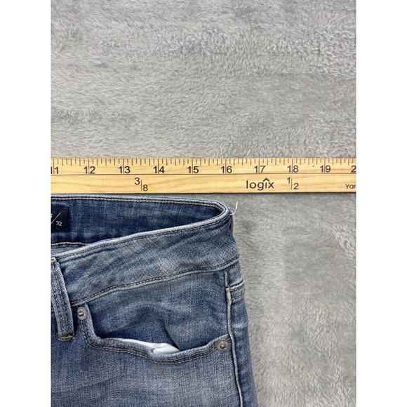 Lucky Brand Women's Jeans Size 14/32 Light Wash Stretch Skinny Denim - Picture 3 of 8